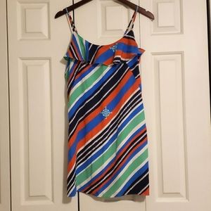 Lilly Pulitzer Nautical Compass Striped Dress